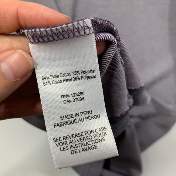 Travis Mathew Shirt Mens M Medium Purple Los Altos Golf And Country Club Polo - Picture 9 of 12